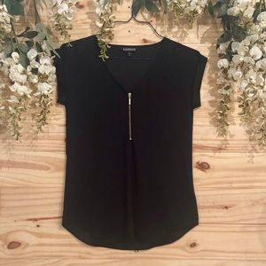 Express Black Blouse